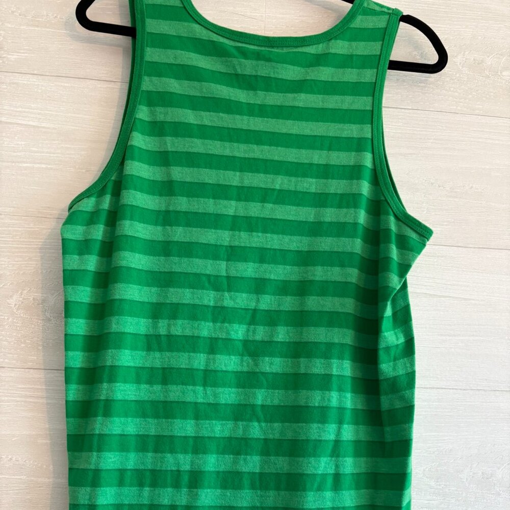 DC SHOES New Mens LARGE Shirt Sleeveless Tank Top Green - Picture 4 of 5
